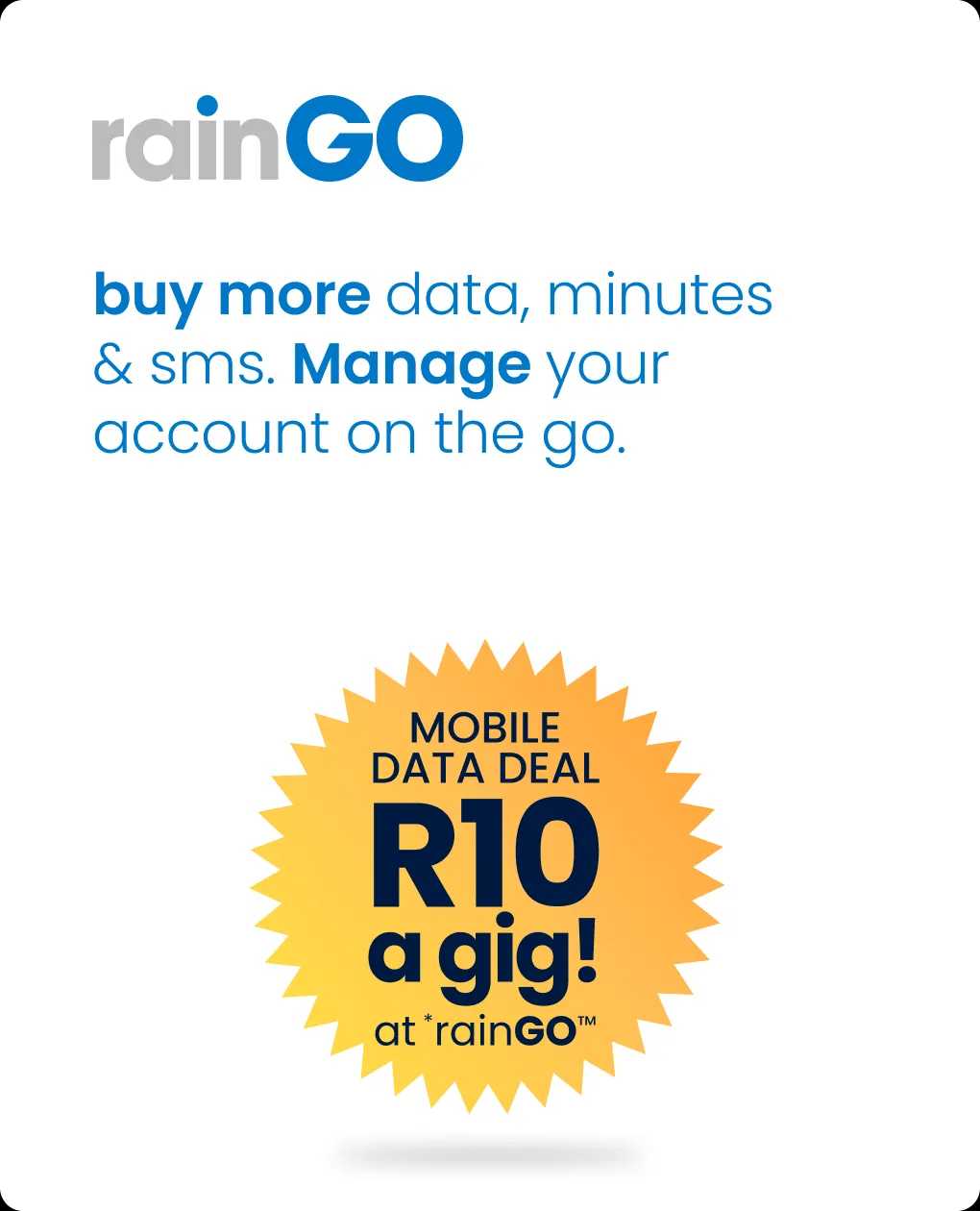 rainGO feature
