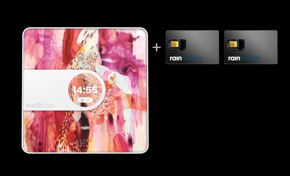 rainone the101 pro 100mbps + 2 sims