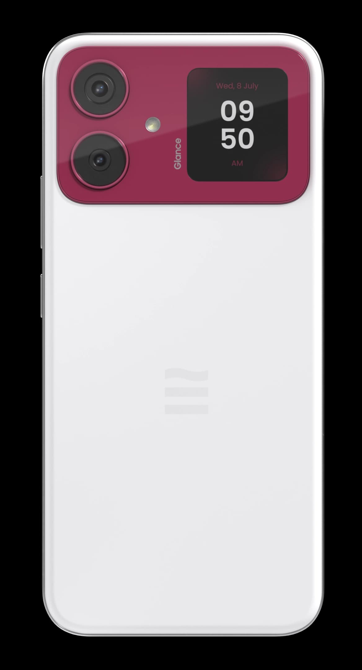 The LoopPhone Glance Display, back