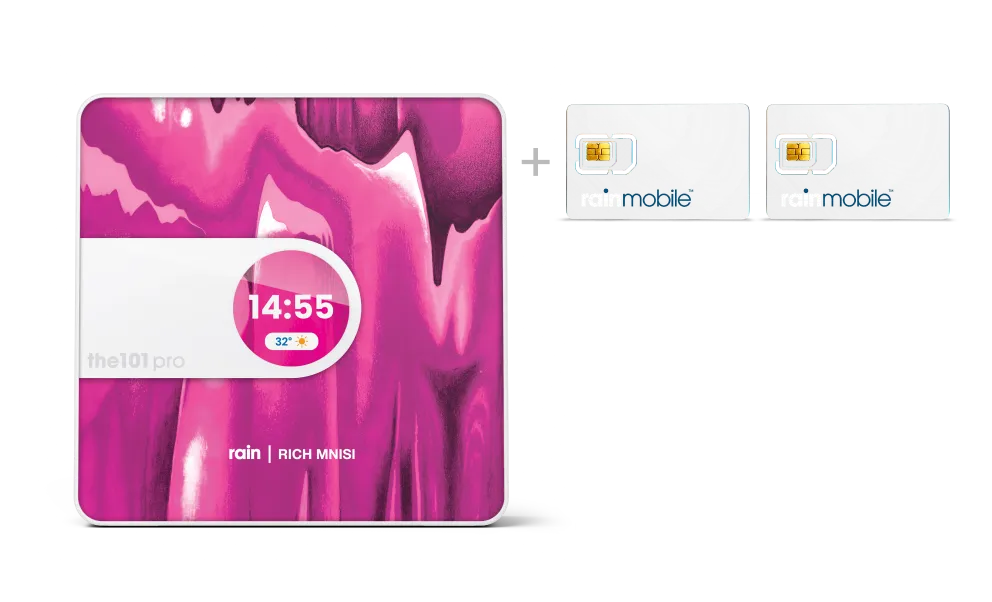 rainone the101 60mbps + 2 sims with Marshmallow Tears skin